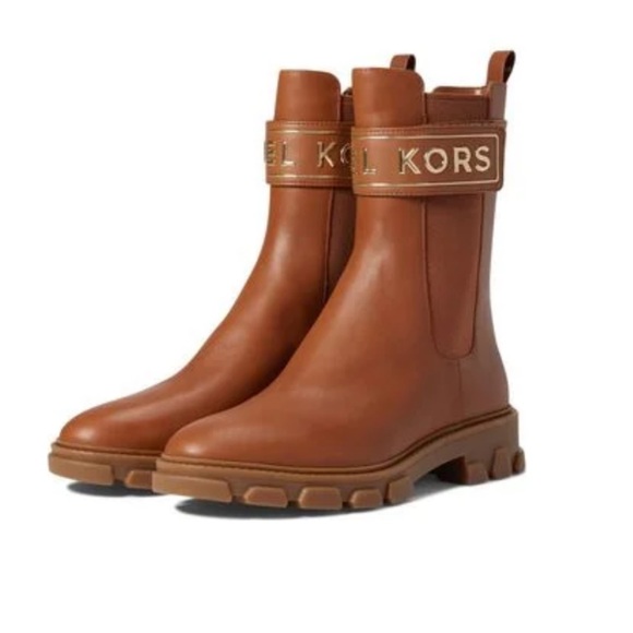 NWOT Michael Kors Ridley Strap Chelsea Boots - Picture 3 of 7